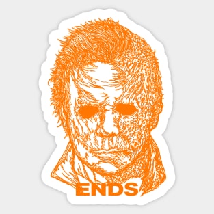 MH ends v1 Sticker